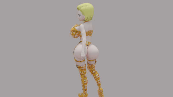 Android 18 for BLENDER - Image 2